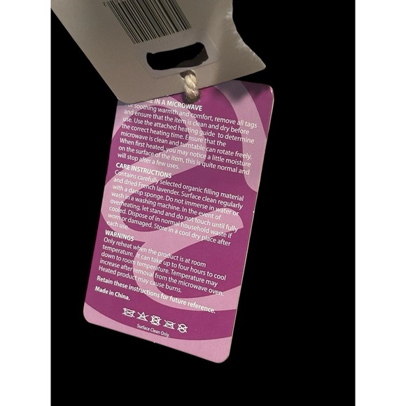 Warmies Cat Microwavable French Lavender Scented Plush Calico Cat NEW WITH TAGS - Picture 13 of 13